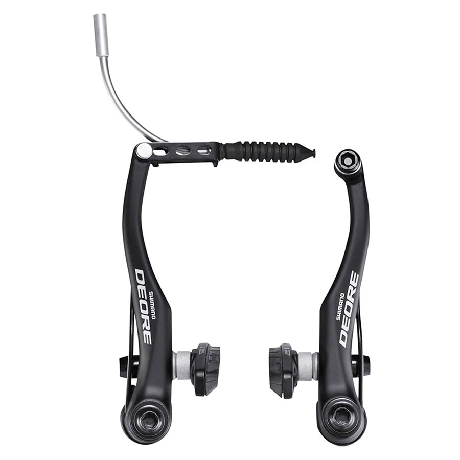 180264-06::0::180264-06::Shimano, Deore BR-T610, Frein en V, Arrière, 168g, Noir, EBRT610RX41XLP
