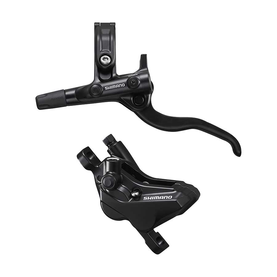 180766-01::0::180766-01::Shimano, Deore BL-M4100 / BR-MT420, Frein à disque hydraulique VTT, Avant, Post mount, Disque: Non inclus, Noir