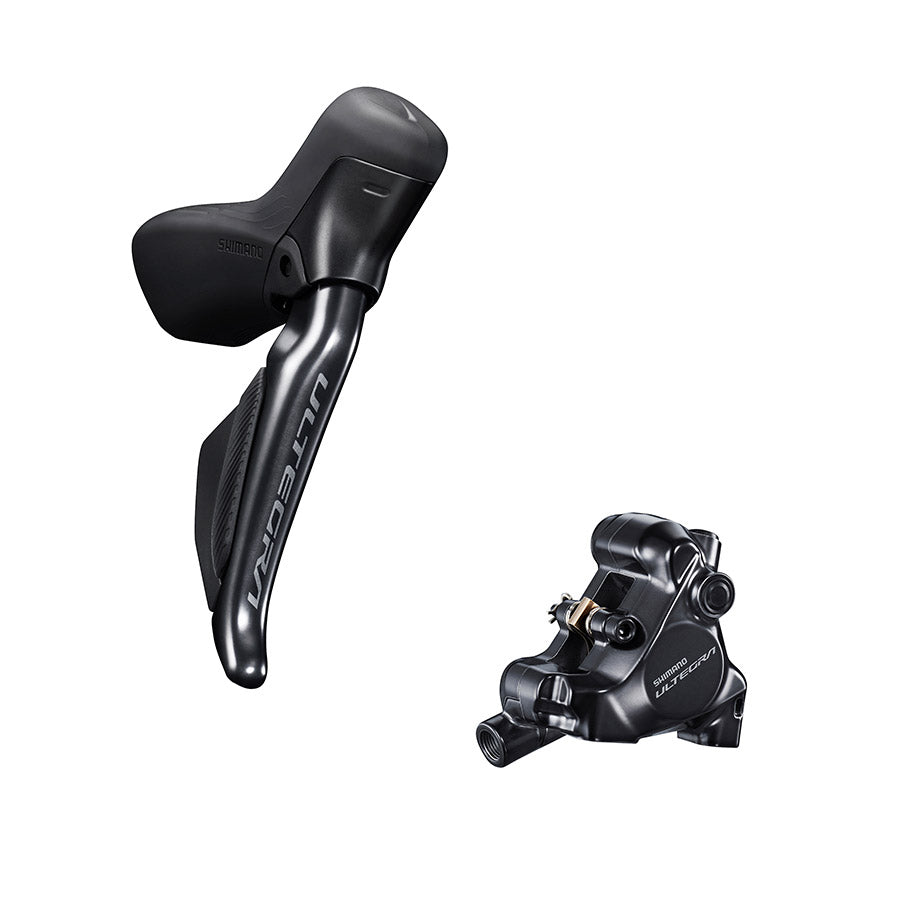 180788-06::1::180788-06::Shimano, Ultegra Di2 ST-R8170 / BR-R8170, Frein à disque hydraulique Route, Arrière, Flat mount, 160mm, Noir, IR8170DRRDSC170F
