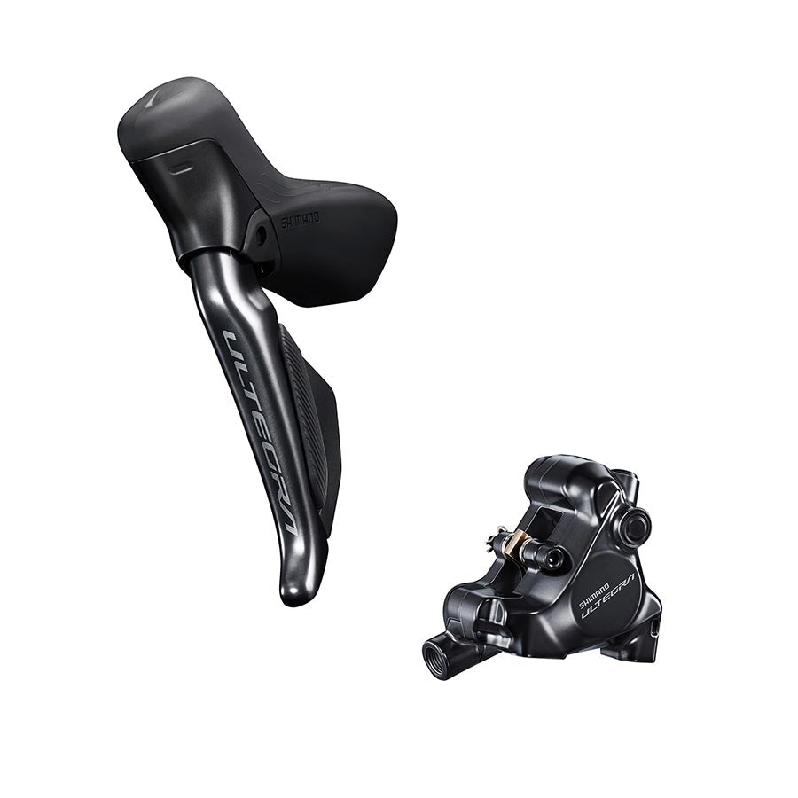180789-01::1::180789-01::Shimano, Dura Ace Di2 ST-R9270 / BR-R9270, Frein à disque hydraulique Route, Avant, Flat mount, Noir, IR9270DLF6SC100A