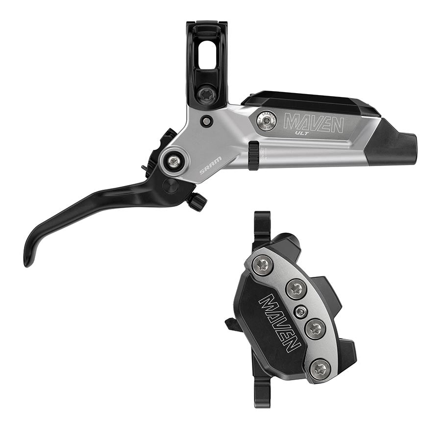 180844-02::1::180844-02::SRAM, Maven Ultimate Stealth, Frein à disque hydraulique VTT, Arrière, Post mount, Argent
