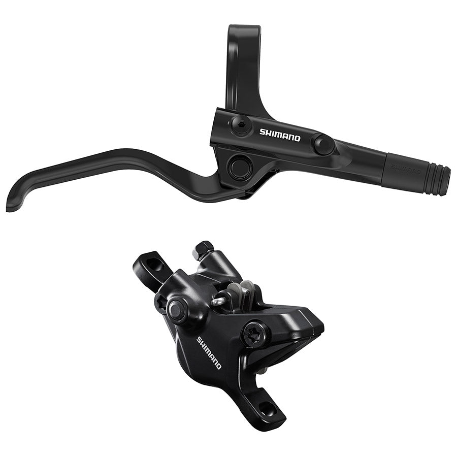 180906-02::0::180906-02::Shimano, CUES BL-UR405 / BR-MT410, Frein à disque hydraulique VTT, Arrière, Post mount, Disque: , Noir, EMT4104JRRXRA170