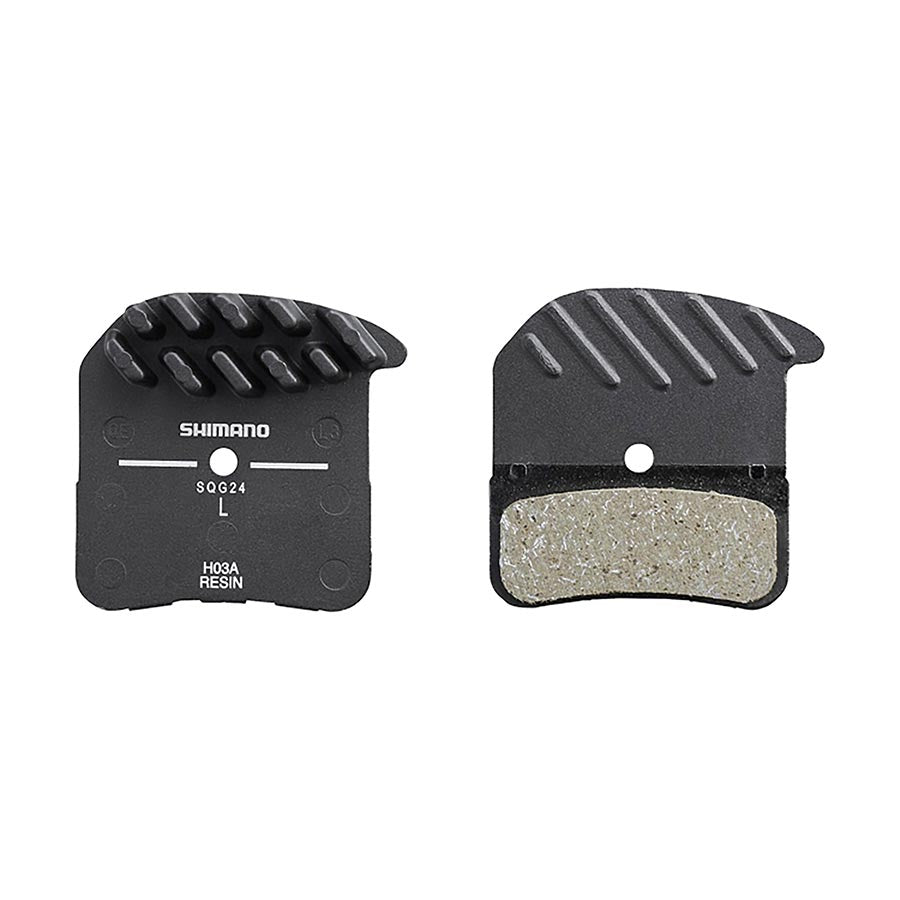 210284-05::0::210284-05::Shimano, Type H, Plaquettes de freins à disque, Forme: Shimano D-Type/H-Type, Résine, Paire, EBPH03ARFA