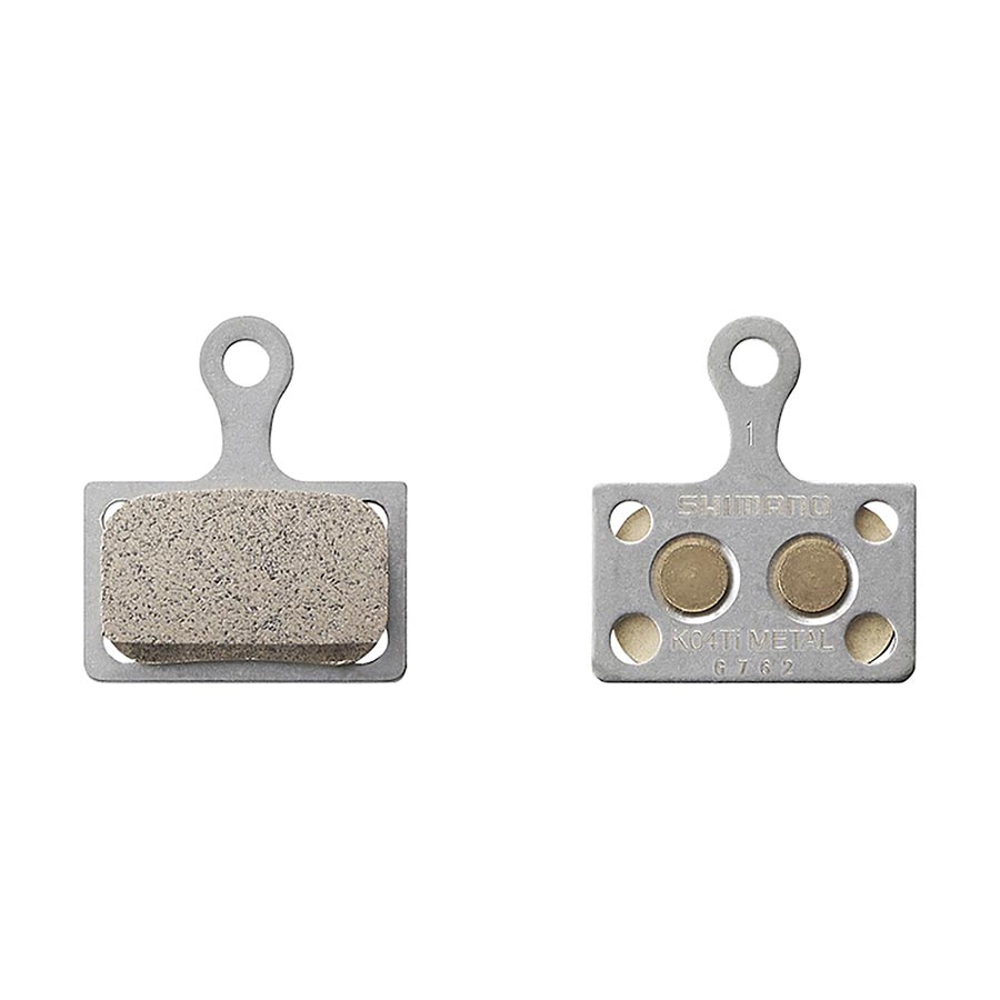 210424-06::0::210424-06::Shimano, Type K, Plaquettes de freins à disque, Forme: Shimano K-Type/L-Type, Métallique, Paire, IBPK04TIMXA