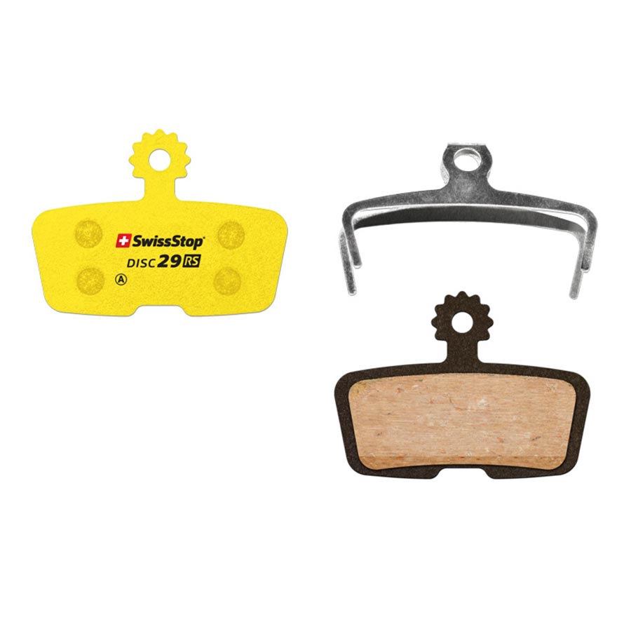 210429-06::0::210429-06::SwissStop, RS, Plaquettes de freins à disque, Forme: SRAM Code 2011+, Organique, Paire