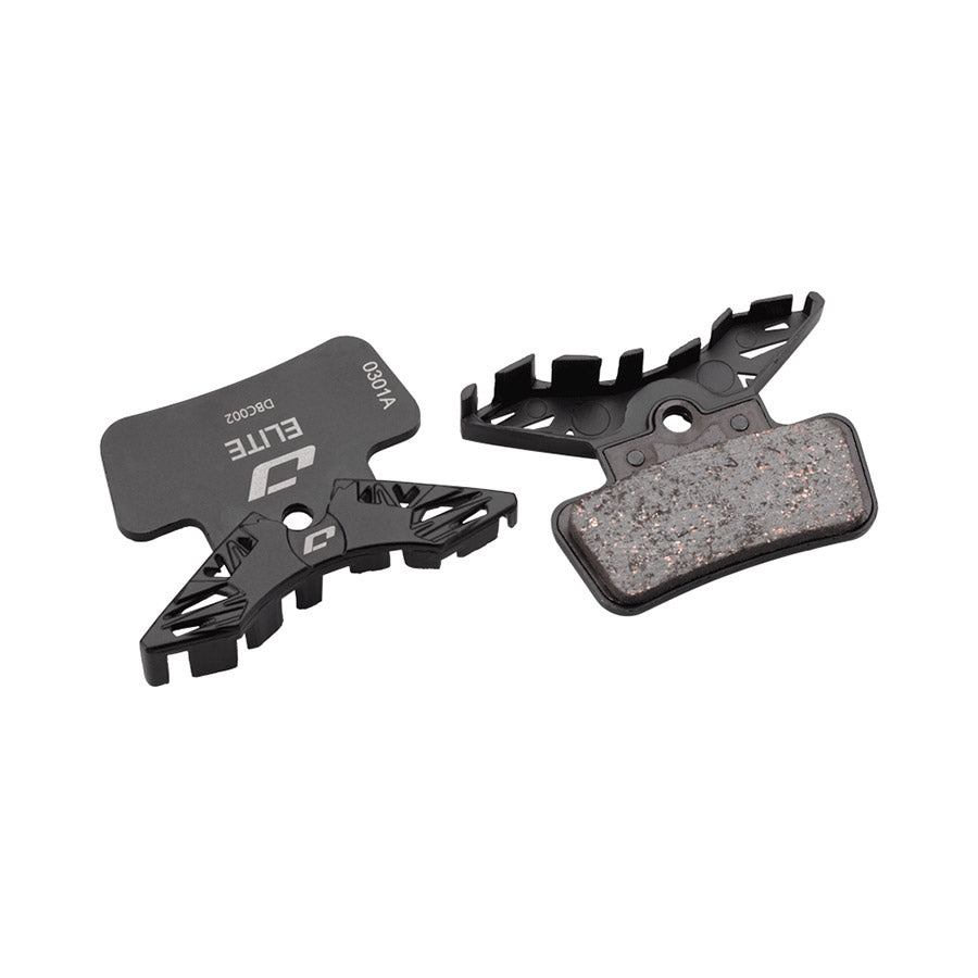210475-02::0::210475-02::Jagwire, Elite, Plaquettes de freins à disque, DBC002, Forme: SRAM Guide/G2, Semi-Métallique, Paire