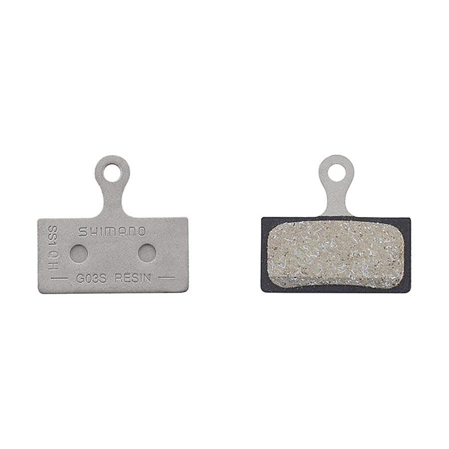 210480-03::0::210480-03::Shimano, Type G, Plaquettes de freins à disque, Forme: Shimano G05S-RX, Résine, Paire