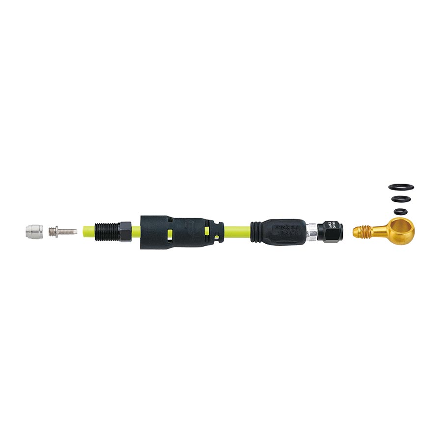 220109-19::0::220109-19::Jagwire, Adaptateurs Mountain Pro Quick-Fit - Compatible w/ SRAM® Level Ultimate (A1), TLM (A1); Code RSC (A1), Code R (B1) Or, Ensemble
