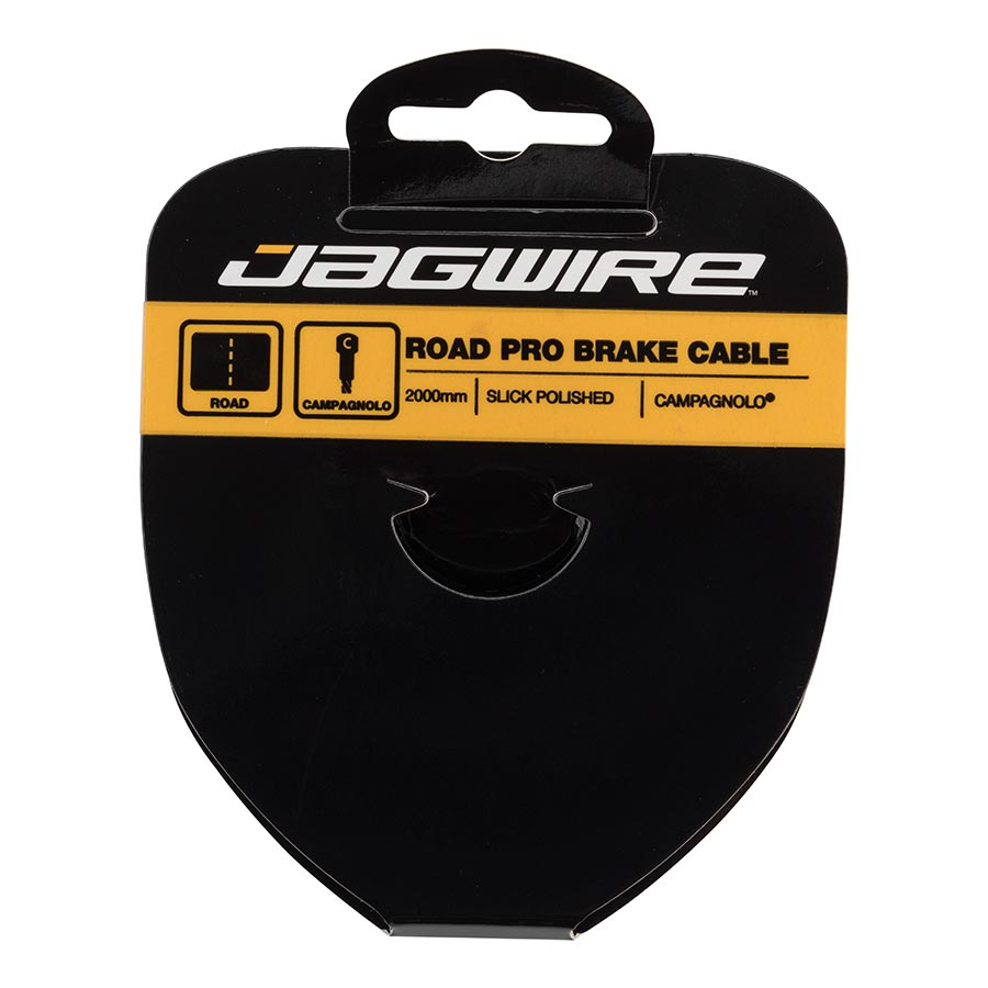 220314-03::0::220314-03::Jagwire, Câbles de freins, Pro Polished, Route (Campagnolo), Inox, 1.5mm, 2000mm