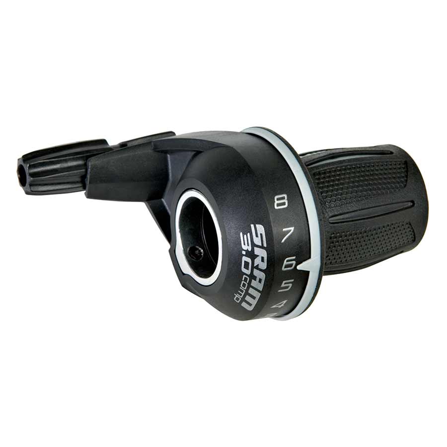 230149-03::0::230149-03::SRAM, 3.0 Comp, Levier de vitesse Gripshift, Arrière, 8vit.