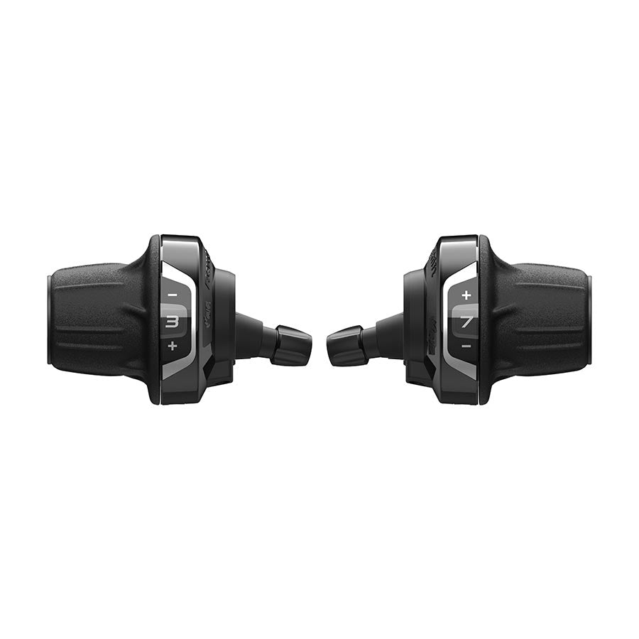 230927-01::0::230927-01::Shimano, Tourney SL-RV400, Levier rotatif, Vitesses: 3x7, Noir, ESLRV400P7SA