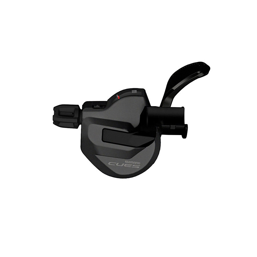 231011-03::0::231011-03::Shimano, CUES SL-U8000-IL, Levier de vitesses, Vitesses: 2, Combinaison: I-Spec II, Noir, ISLU8000ILBP