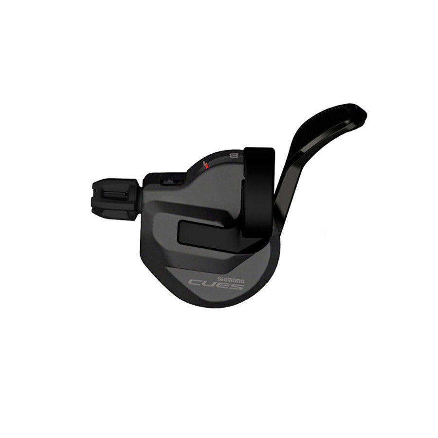 231011-04::0::231011-04::Shimano, CUES SL-U8000-L, Levier de vitesses, Vitesses: 2, Noir, ISLU8000LBP
