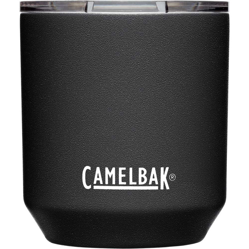 C-2391001030::0::C-2391001030::#GOBLET ROCKS ACIER INOX. ISOLÉ 295ML NOIR