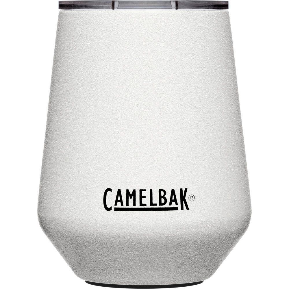C-2392101035::0::C-2392101035::GOBLET À VIN ACIER INOX. ISOLÉ 355ML BLANC