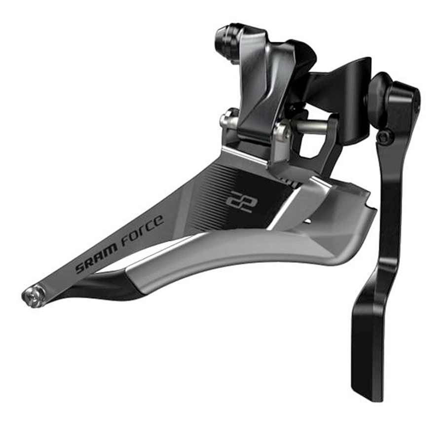240199-01::0::240199-01::SRAM, Force22, Dérailleur avant, 2x11vit., Yaw,Braze-on, Avec chain spotter