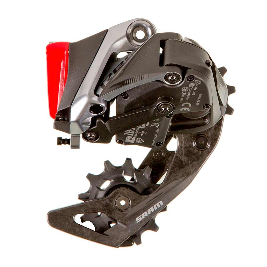 260233-01::0::260233-01::SRAM, Red eTap AXS D1, Dérailleur arrière route, Vitesses: 12, Cage: Moyenne, Noir