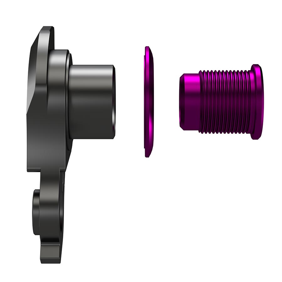 270963-07::2::270963-07::Wheels Manufacturing, DROPOUT-487, Patte de dérailleur, Mauve