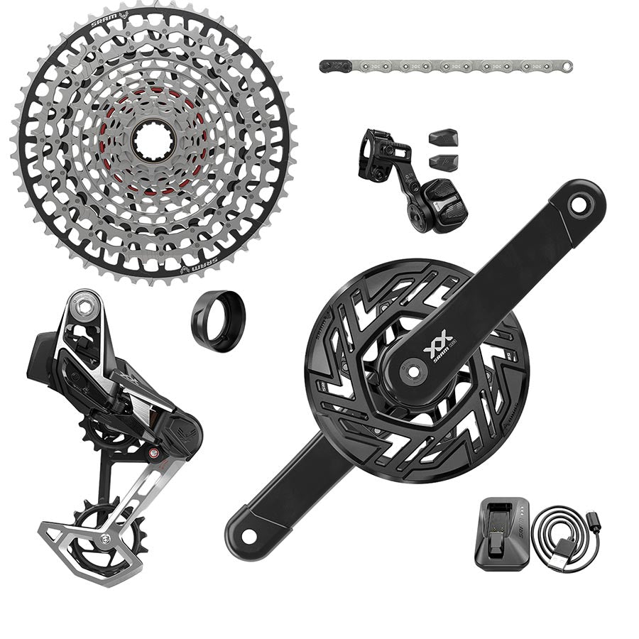 310017-01::0::310017-01::SRAM, XX T-Type Pedal Assist, Groupe de pièces, Brose, 165mm, Kit