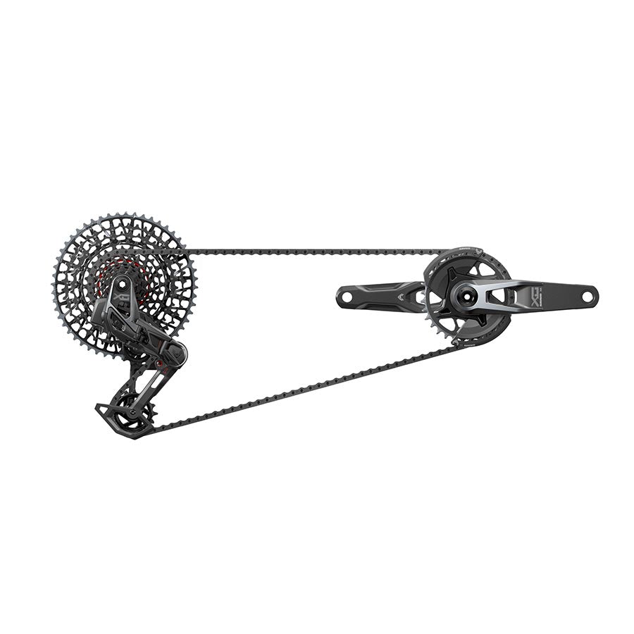 310020-03::0::310020-03::SRAM, X0 T-Type V2, Groupe de pièces, 165mm, Kit
