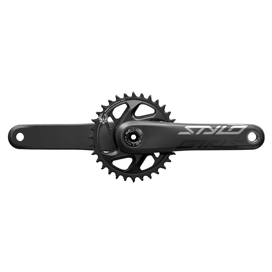350718-03::0::350718-03::Truvativ, Stylo Carbon DUB, Pédalier, Vitesses: 11/12, Axe: 28.99mm, BCD: Direct Mount, 32, DUB, 175mm, Noir, Boost