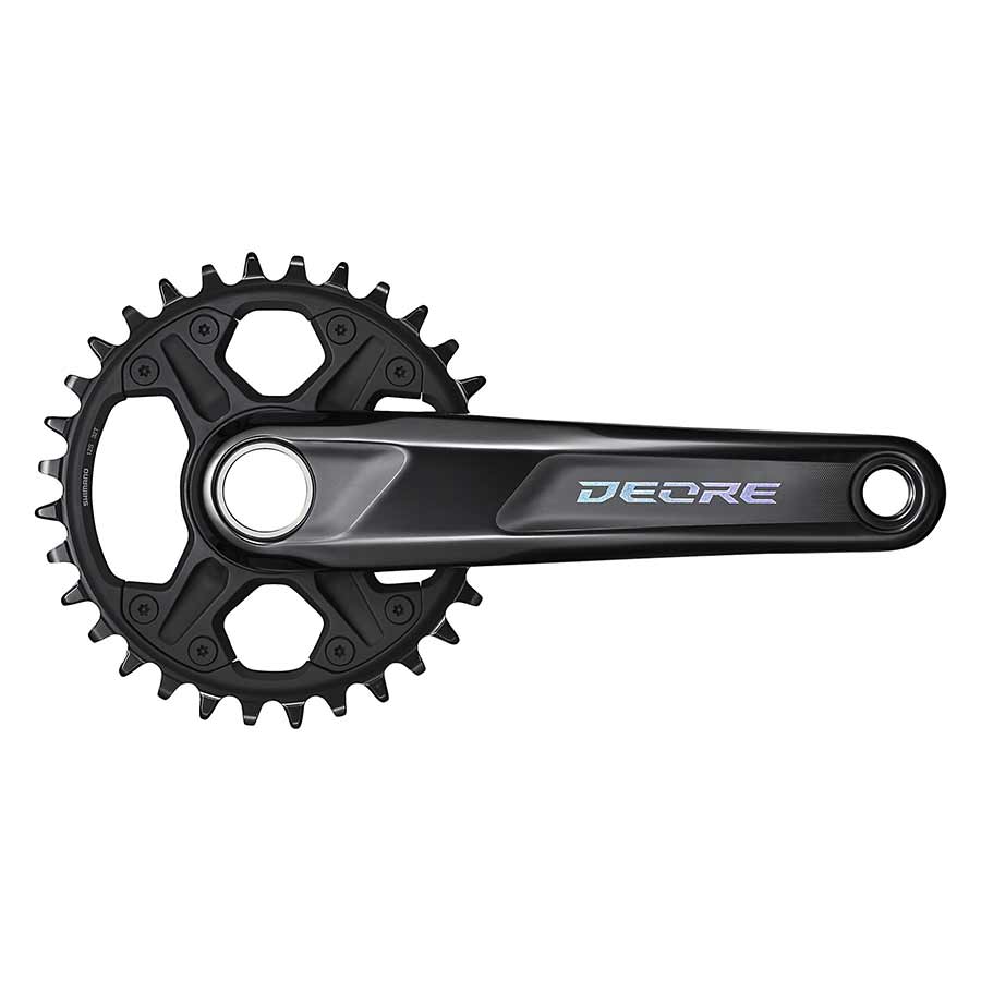350795-01::0::350795-01::Shimano, FC-M6130-1, Pédalier, Vitesses: 12, BCD: Direct Mount, 32, Hollowtech II, 170mm, Noir, MTB, Ensemble