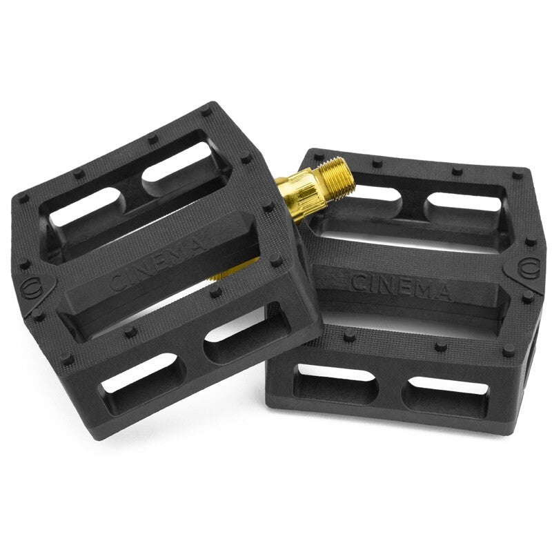 CN-4550BLKGD::0::CN-4550BLKGD::CK PEDALS BLK WITH GOLD SPINDLE