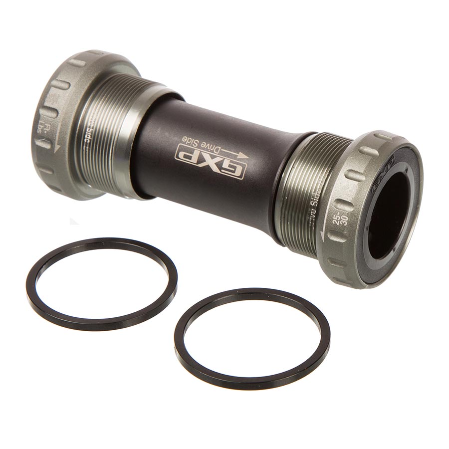 380014-04::0::380014-04::SRAM, GXP Team, Jeu de pédalier GXP, BSA, 83mm, 24/22mm, Acier, Noir, 00.6415.045.060