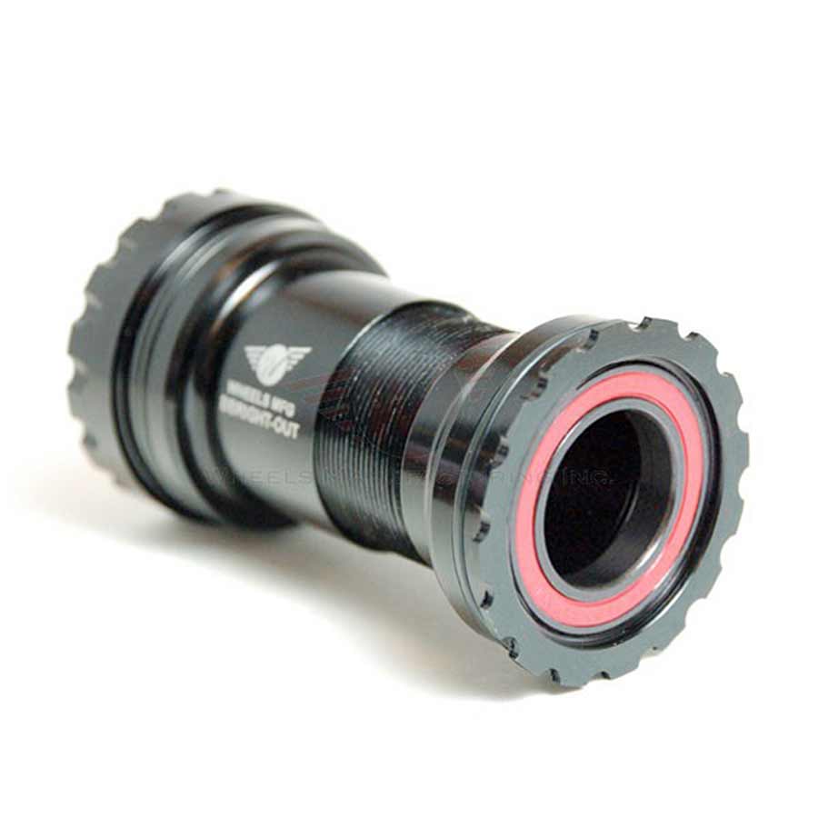 380336-01::0::380336-01::Wheels Manufacturing, BBRight-->Outboard Zero Ceramic, Shimano, Boîtier: 79mm, Dia.: 46mm, Axe: 24mm, Zero Ceramic, Noir, BBRIGHT-OUT-5