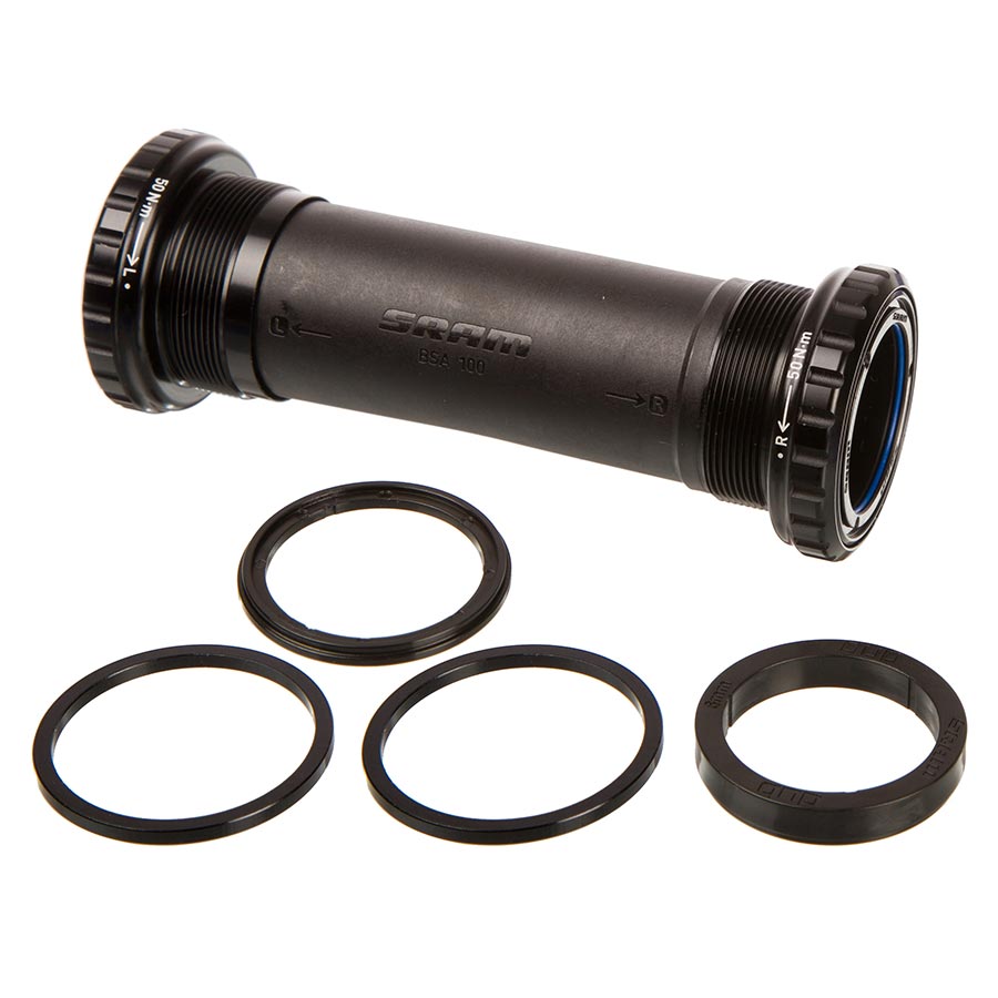 380451-01::0::380451-01::SRAM, DUB British 100mm, Jeu de pédalier externe, Anglais, 100mm, 28.99mm