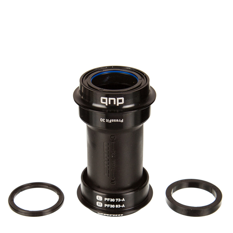 380519-01::0::380519-01::Sram, DUB PF30 Road Wide 73mm, Jeu de pédalier Press-fit, PF30, Axe: 28.99mm, Largeur: 73mm, Diamètre: 46mm