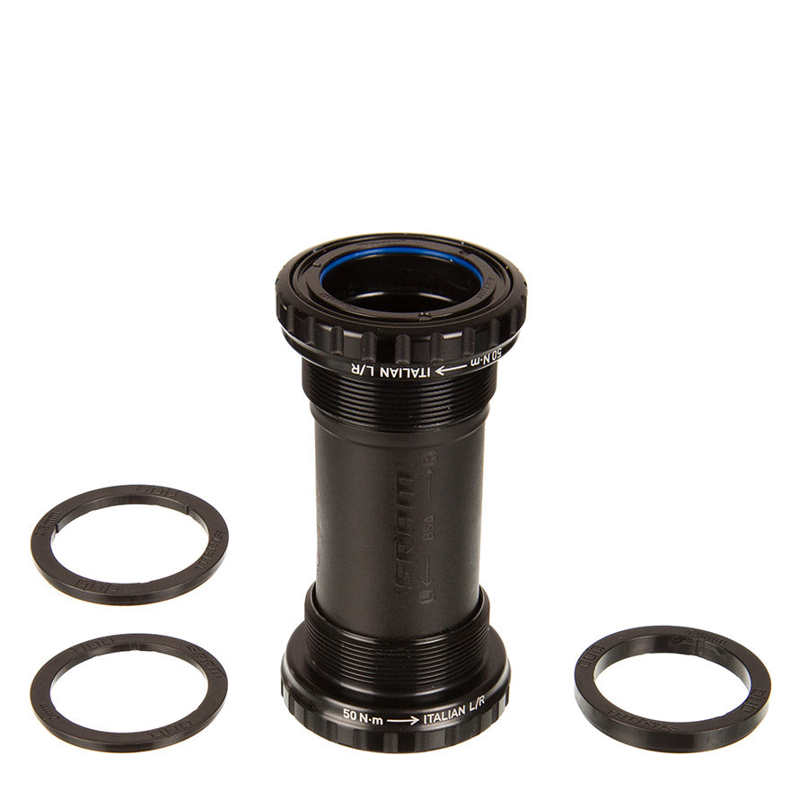 380539-01::0::380539-01::SRAM, DUB Italien, Jeu de pédalier fileté, Italien, 70mm, 28.99mm