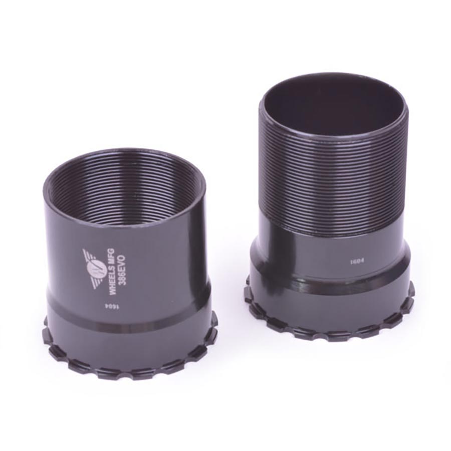 380631-01::1::380631-01::Wheels Manufacturing, 386EVO DUB, Jeu de pédalier Press-fit, BB386EVO, Axe: 28.99mm, Largeur: 83-92mm, Diamètre: 46mm