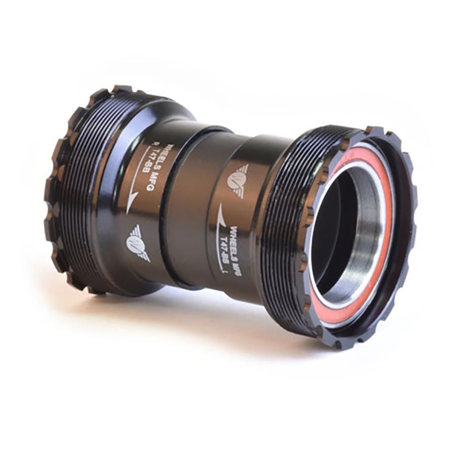 380636-01::1::380636-01::Wheels Manufacturing, T47 Inboard 30mm AC, Jeu de pédalier fileté, T47, 68-132mm, 30mm