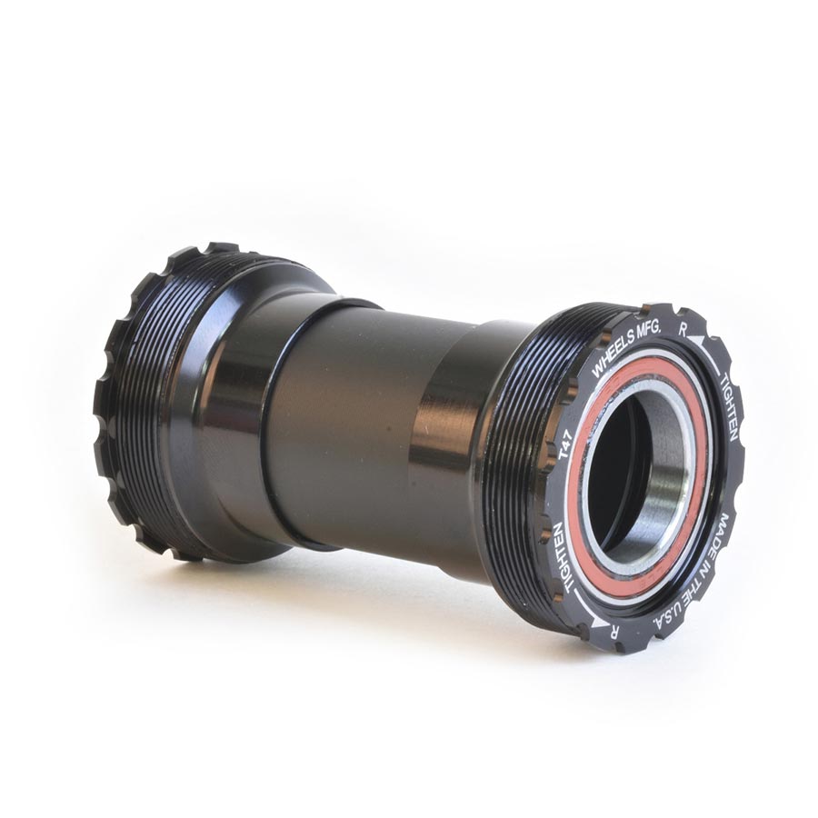 380637-01::0::380637-01::Wheels Manufacturing, T47 Inboard 24mm AC, Jeu de pédalier fileté, T47, 68-132mm, 24mm
