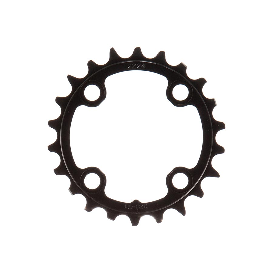 390600-01::0::390600-01::SRAM, 22D, 10 vit., BCD 64mm, 4-Boulons, Plateau Intérieur, Pour MTB triple, Aluminium, Noir, 11.6215.188.370