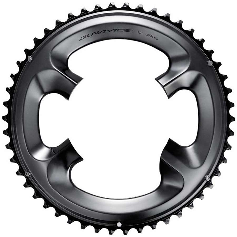 391065-03::0::391065-03::Shimano, Dura Ace FC-R9100, Plateau, MS, 50D, 11vit, BCD: 110, Aluminum, Noir