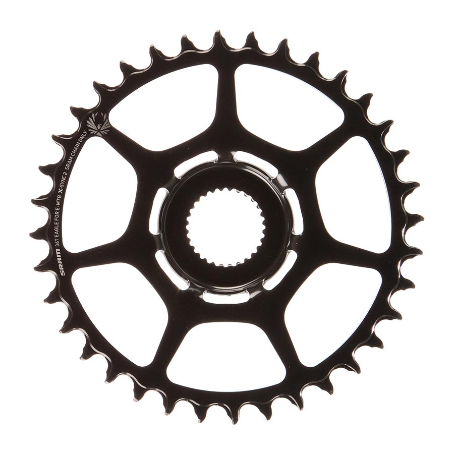 391090-04::1::391090-04::SRAM, X-SYNC 2 Bosch Boost, Plateau, Dents: 36, Vitesses: 11/12, Mono-plateau, Acier, Noir