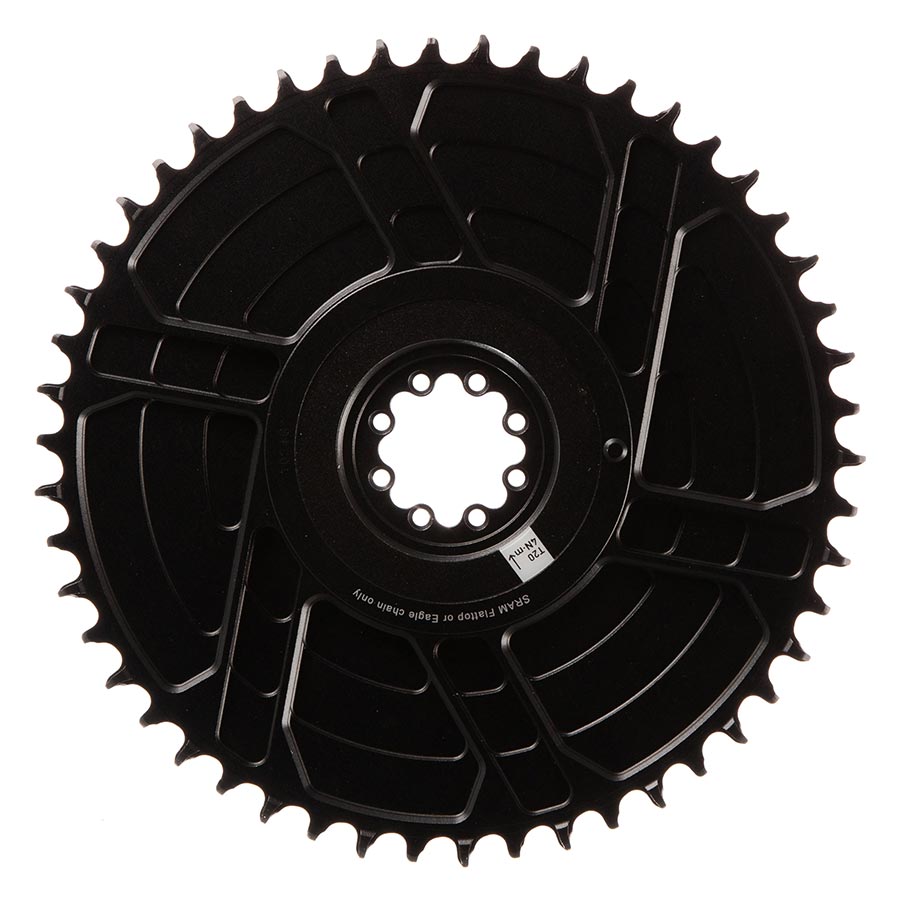 391092-02::0::391092-02::SRAM, X-SYNC 2 Aero Direct Mount, Plateau, Dents: 50, Vitesses: 12, BCD: Direct Mount, Mono-plateau, Aluminium, Noir