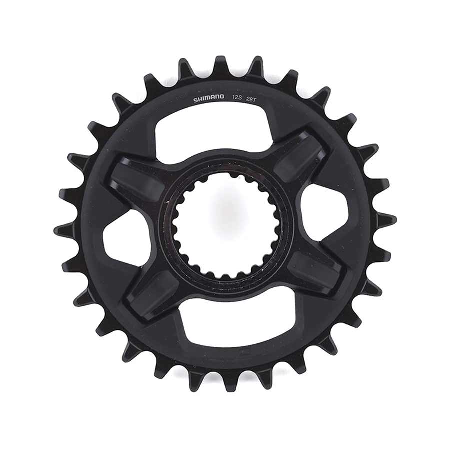 391107-02::0::391107-02::Shimano, XT SM-CRM85, Plateau, Dents: 30, Vitesses: 12, BCD: Direct Mount, Aluminium/Composite/Acier, Noir