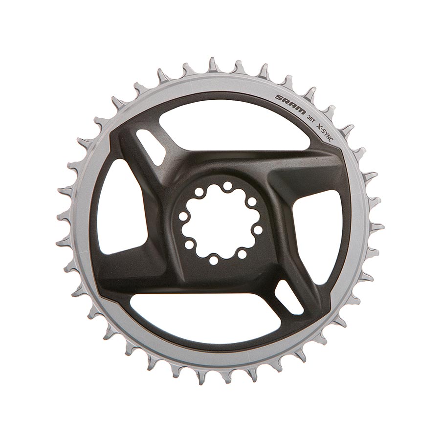 391135-01::0::391135-01::SRAM, Red/Force D1 DM, Plateau, Dents: 38, Vitesses: 12, BCD: Direct Mount, Aluminium, Gris
