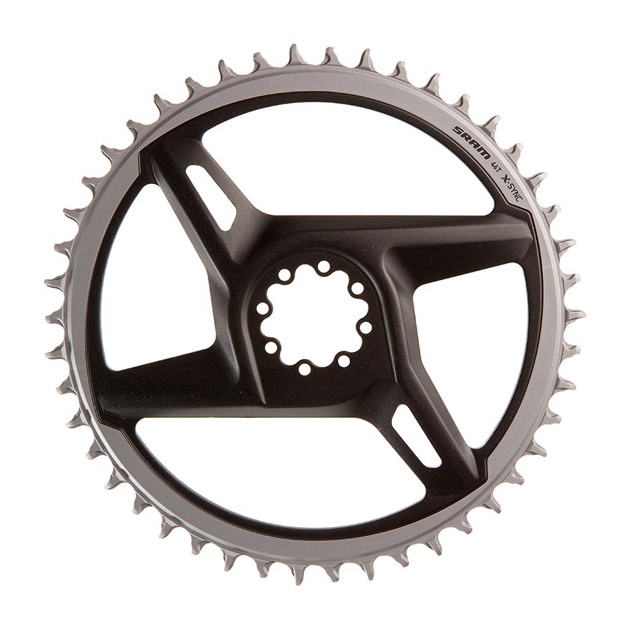 391135-05::0::391135-05::SRAM, Red/Force D1 DM, Plateau, Dents: 46, Vitesses: 12, BCD: Direct Mount, Aluminium, Gris