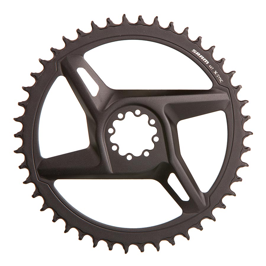 391136-05::0::391136-05::SRAM, Rival D1 DM, Plateau, Dents: 46, Vitesses: 12, BCD: Direct Mount, Aluminium, Noir