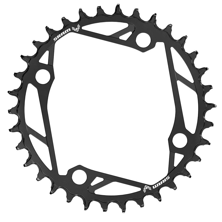 391148-01::0::391148-01::SRAM, Eagle T-Type E-MTB, Plateau, Dents: 34, Vitesses: 12, BCD: 104, Boulons: 4, Acier, Noir