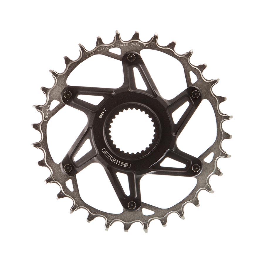 391150-03::1::391150-03::SRAM, XX Eagle T-Type DM E-MTB Bosch, Plateau, Dents: 32, Vitesses: 12, BCD: Direct Mount Bosch, Noir