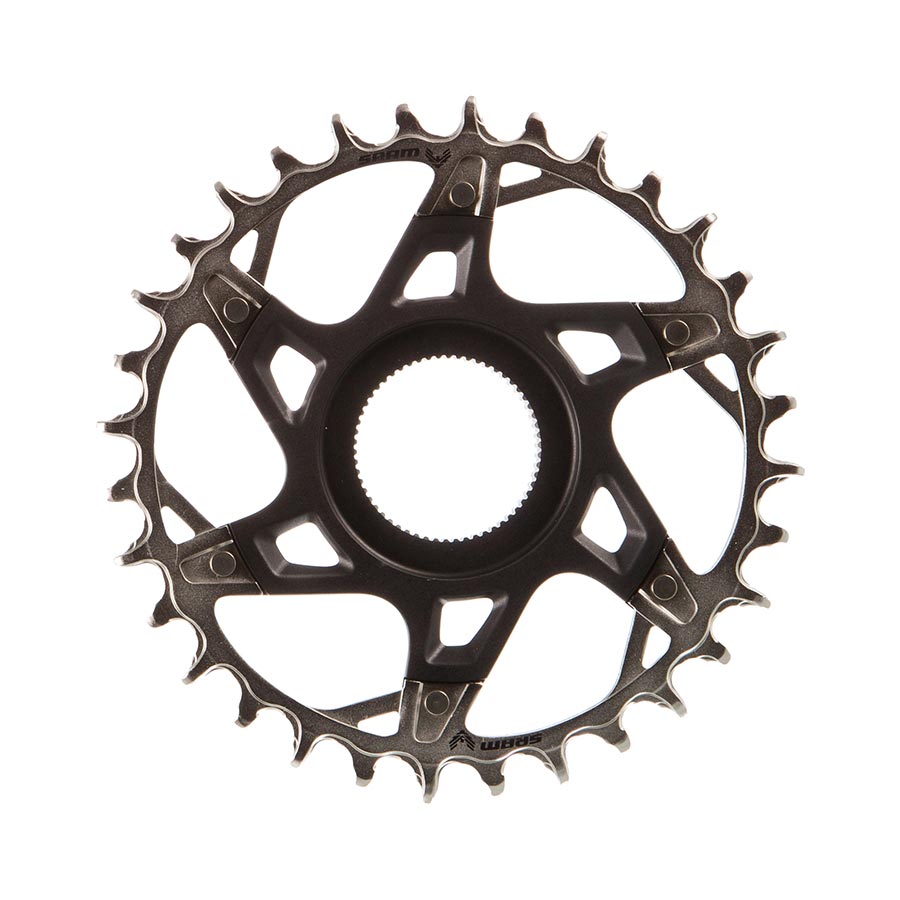 391186-01::0::391186-01::SRAM, XX T-Type Fazua, Plateau, Dents: 32, Vitesses: 12, BCD: Direct Mount, Aluminium/Acier, Argent