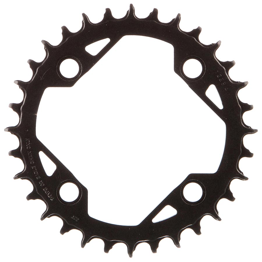 391199-02::1::391199-02::SRAM, T-Type Light eMTB, Plateau, Dents: 32, Vitesses: 12, BCD: 94, Boulons: 4, Aluminium, Noir