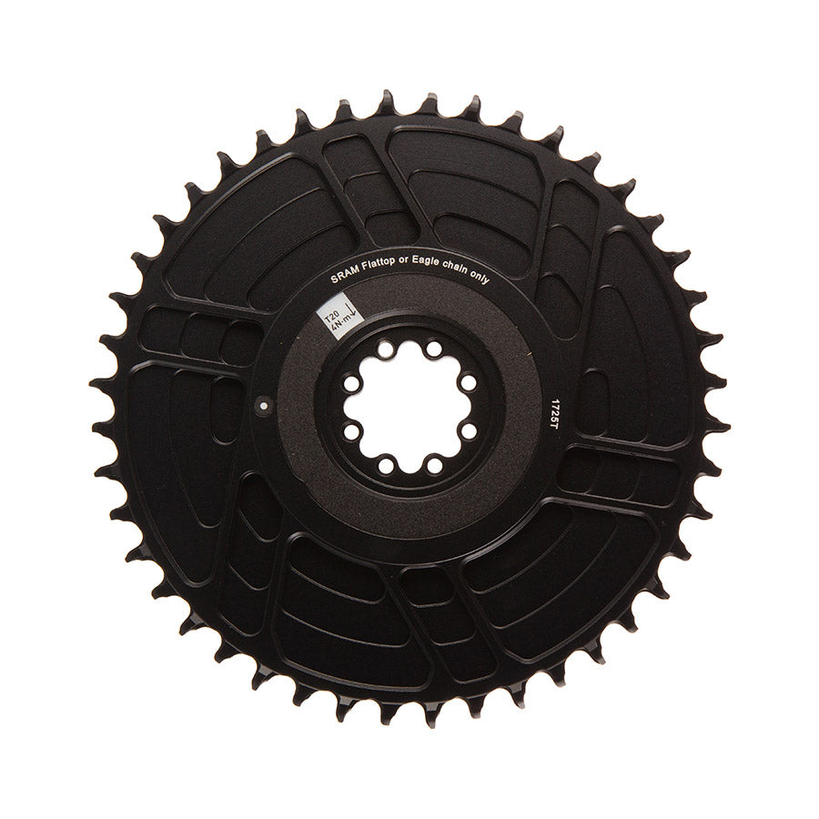 391203-03::1::391203-03::SRAM, Red E1 Aero, Plateau, Dents: 44, Vitesses: 12/13, BCD: Direct Mount SRAM 8 Boulons, Noir