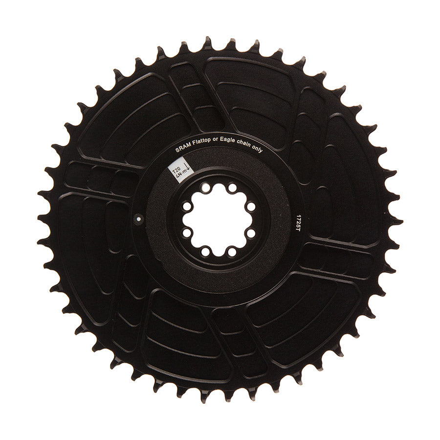 391203-04::1::391203-04::SRAM, Red E1 Aero, Plateau, Dents: 46, Vitesses: 12/13, BCD: Direct Mount SRAM 8 Boulons, Noir