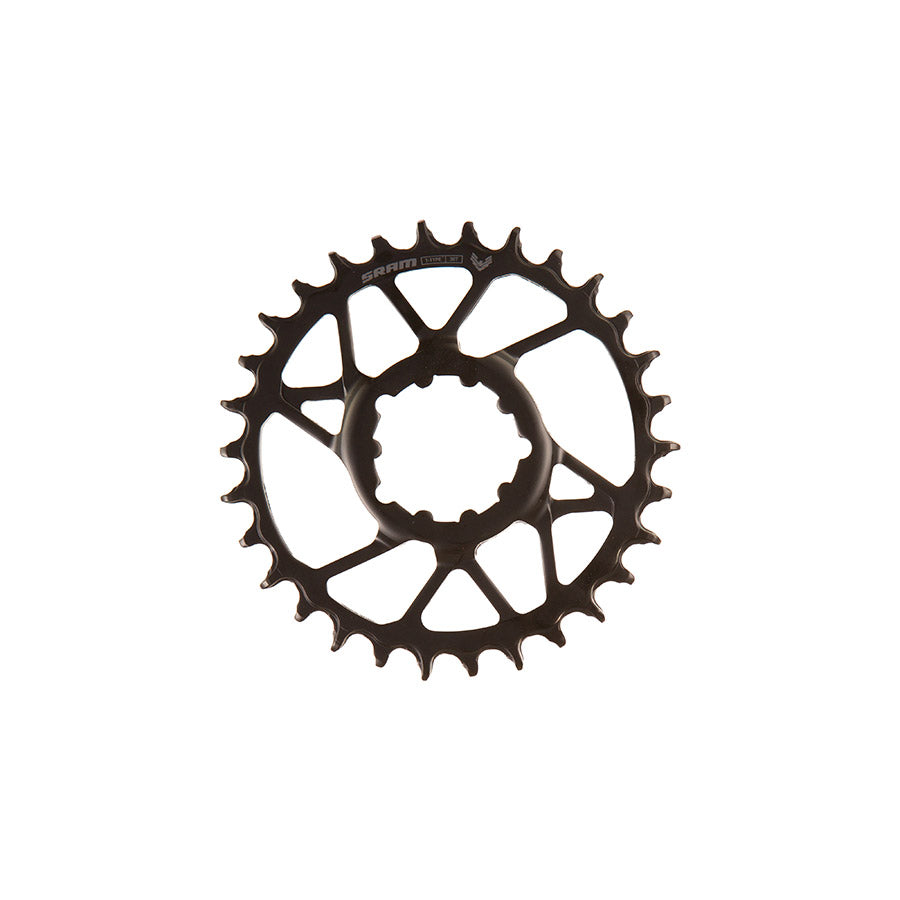 391224-01::0::391224-01::SRAM, Eagle 70 3 Bolt, Plateau, Dents: 30, Vitesses: 12, BCD: Direct Mount, Boulons: 3, Acier, Noir